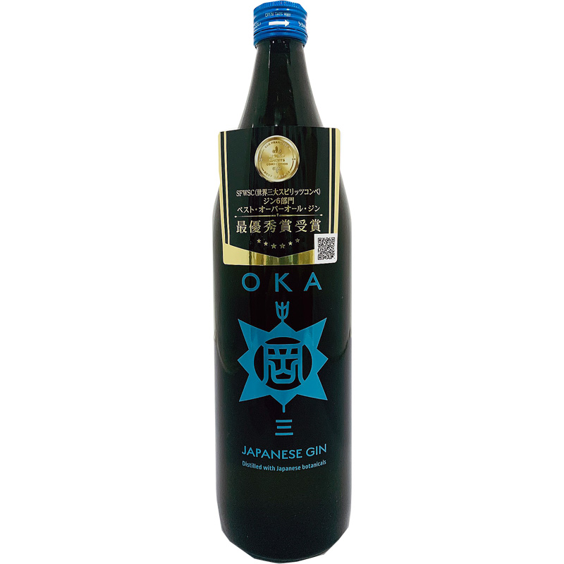 堤酒造 OKA GIN 三 900ml（熊本県）が入荷しました
