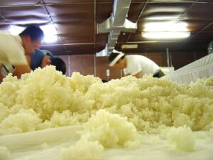 富士高砂酒造 酒造りの様子