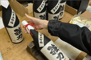 酒造り8. 瓶詰