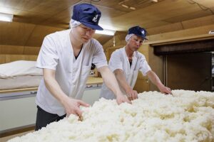 日の丸醸造 製麹