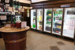 日の丸醸造 店舗内観