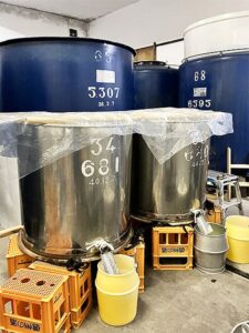 美寿々酒造 酒造りの様子