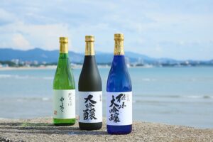 豊村酒造のお酒と津屋崎浜