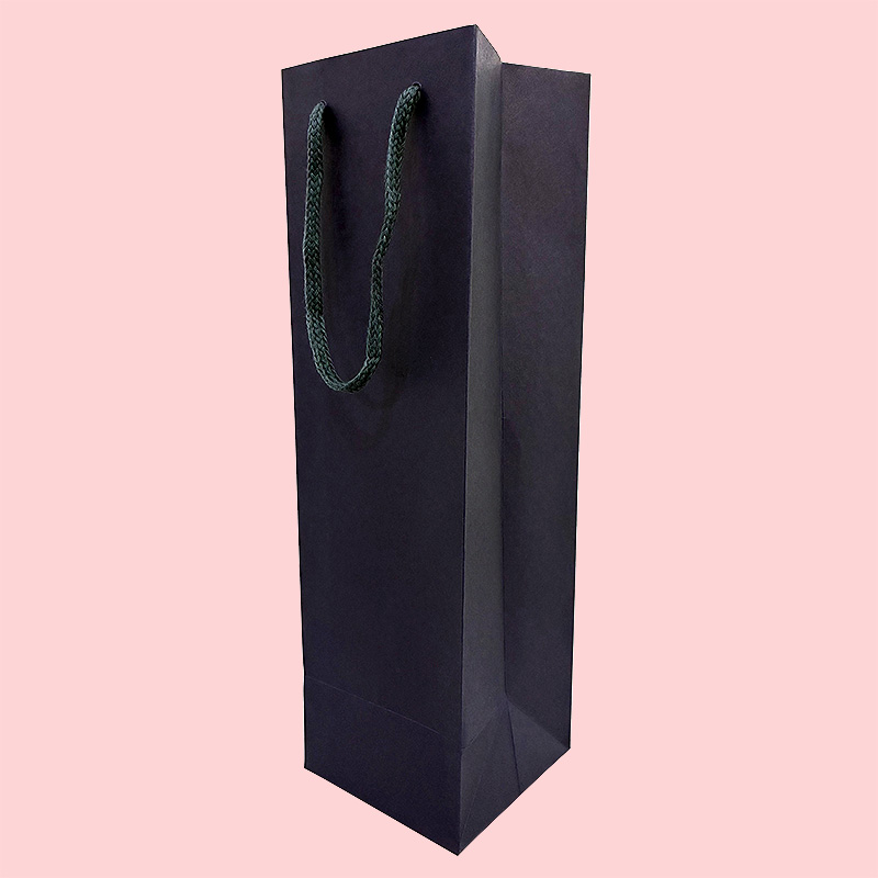 「手提紙袋（カラー：ネイビー）」見本