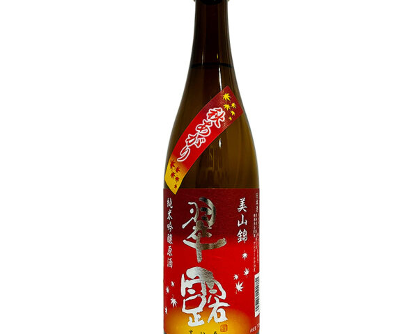翠露 純米吟醸原酒 美山錦 秋あがり 720ml