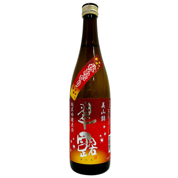 翠露 純米吟醸原酒 美山錦 秋あがり 720ml